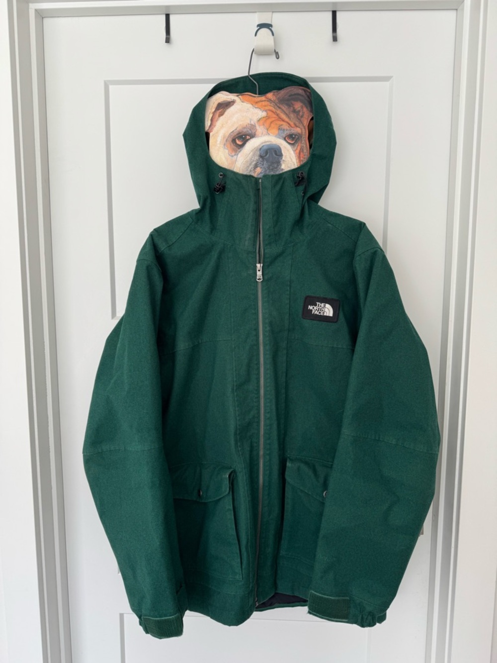 THE NORTH FACE MENS TIGHT SHIP JACKET MEN'S GREEN MEDIUM WARM